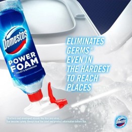 DOMESTOS POWER FOAM ARCTIC FRESH vonios kambario ir wc valiklis 450 ml